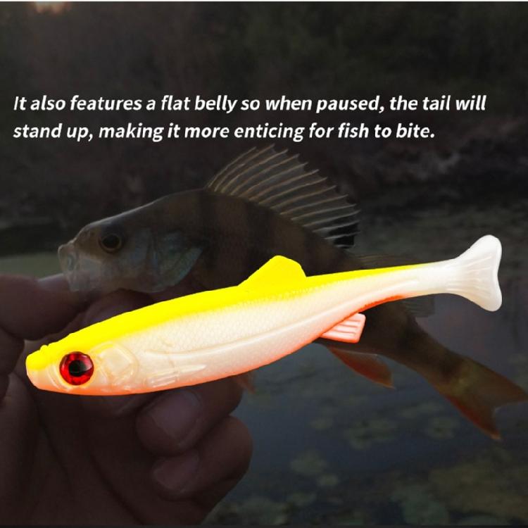19cm/63g Simulation Baits Soft Swimming Lures Slow Sinking Lures Artificial Fish Lures Swimbaits Soft Fishing Baits