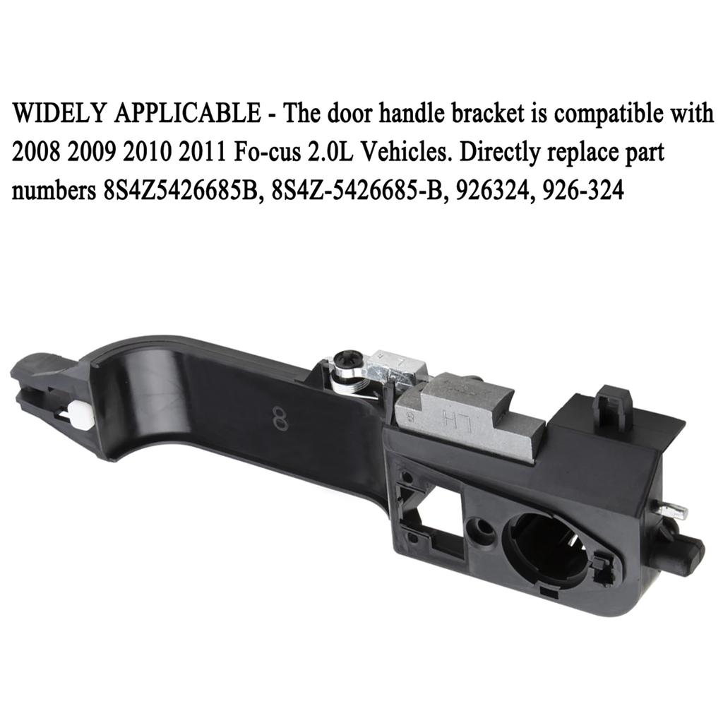 Front Left/Right Exterior Door Handle Reinforcement for S 2008-2011 8S4Z5426685B 8S4Z5426684B Bracket Base