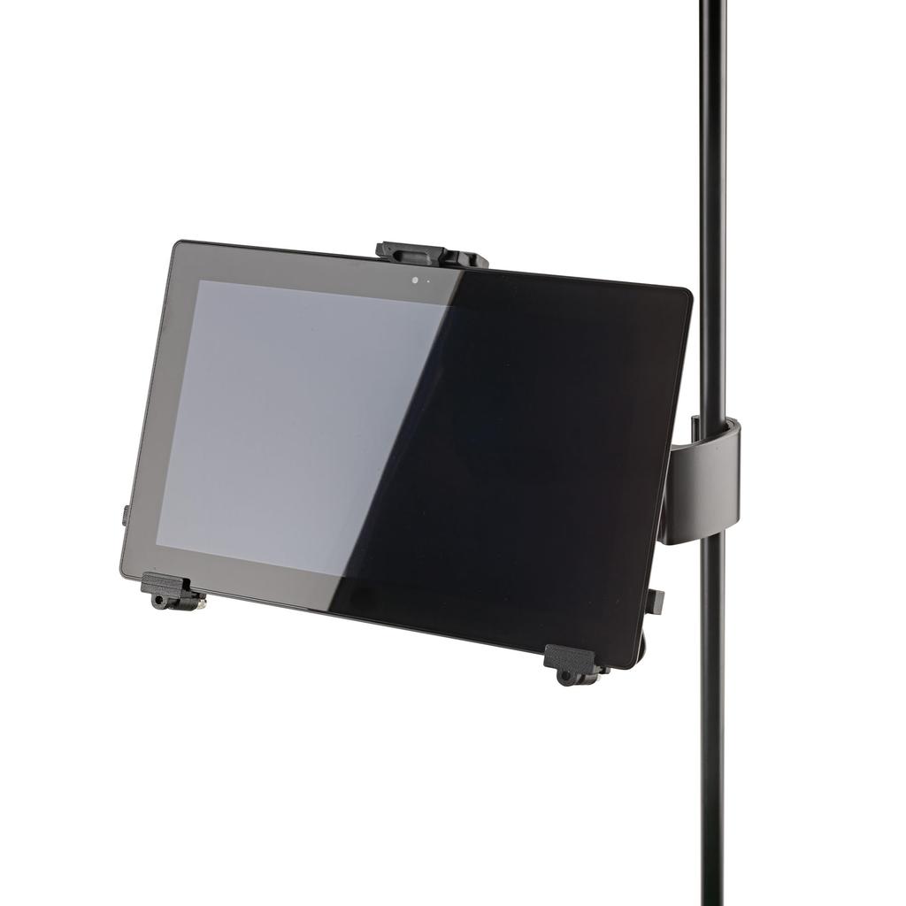 Tablet Holder with Clamp Black K&M [19791] Color