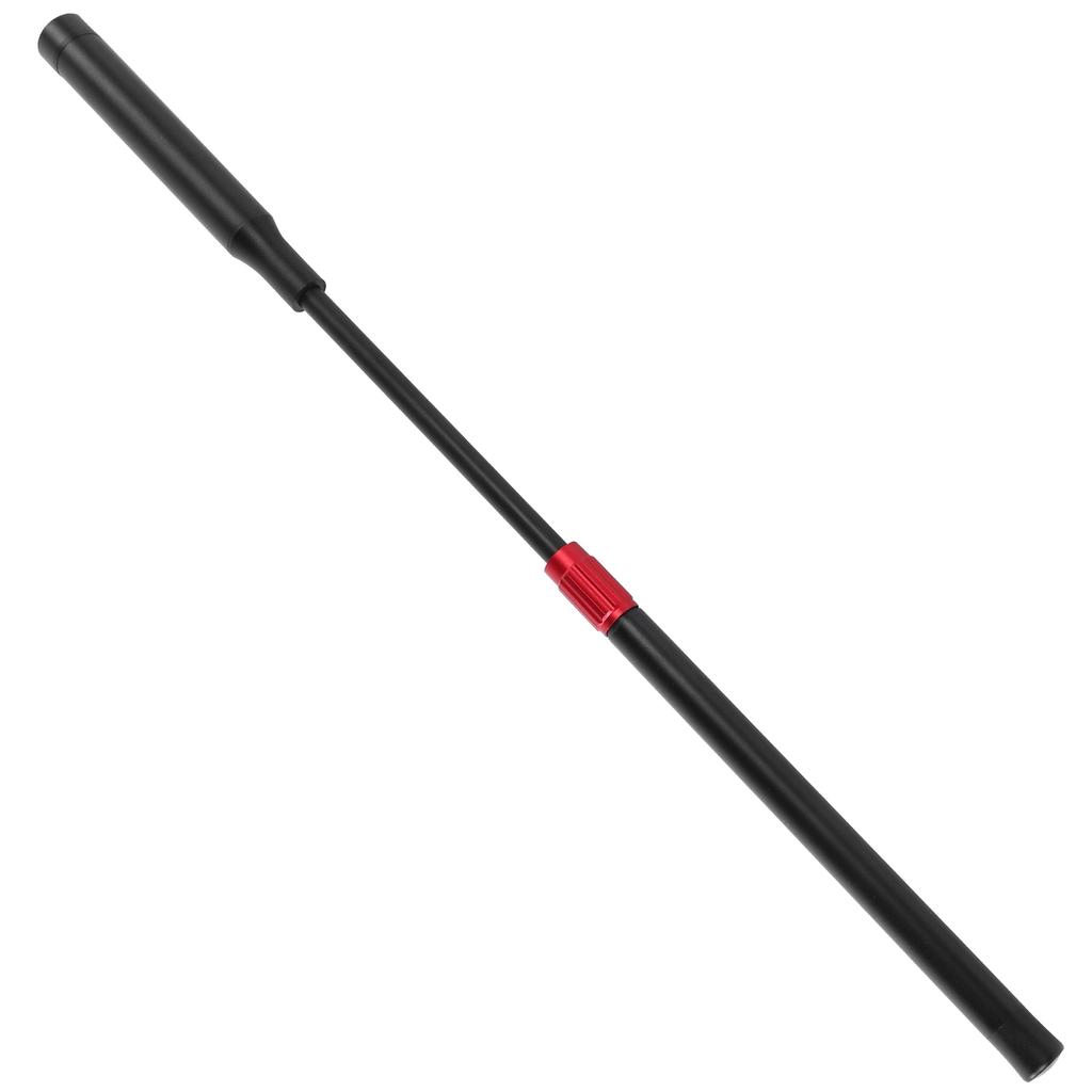Aluminum Billiards Pool Cues Extension Rod Telescopic Stretch Snooker Accessories(Red Black )