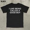 Novelty I Like Being Called A Good Boy T Shirts Meme Gen Z Alpha Tee Women Unisex Cotton Summer Harajuku Oversized brain rot humor