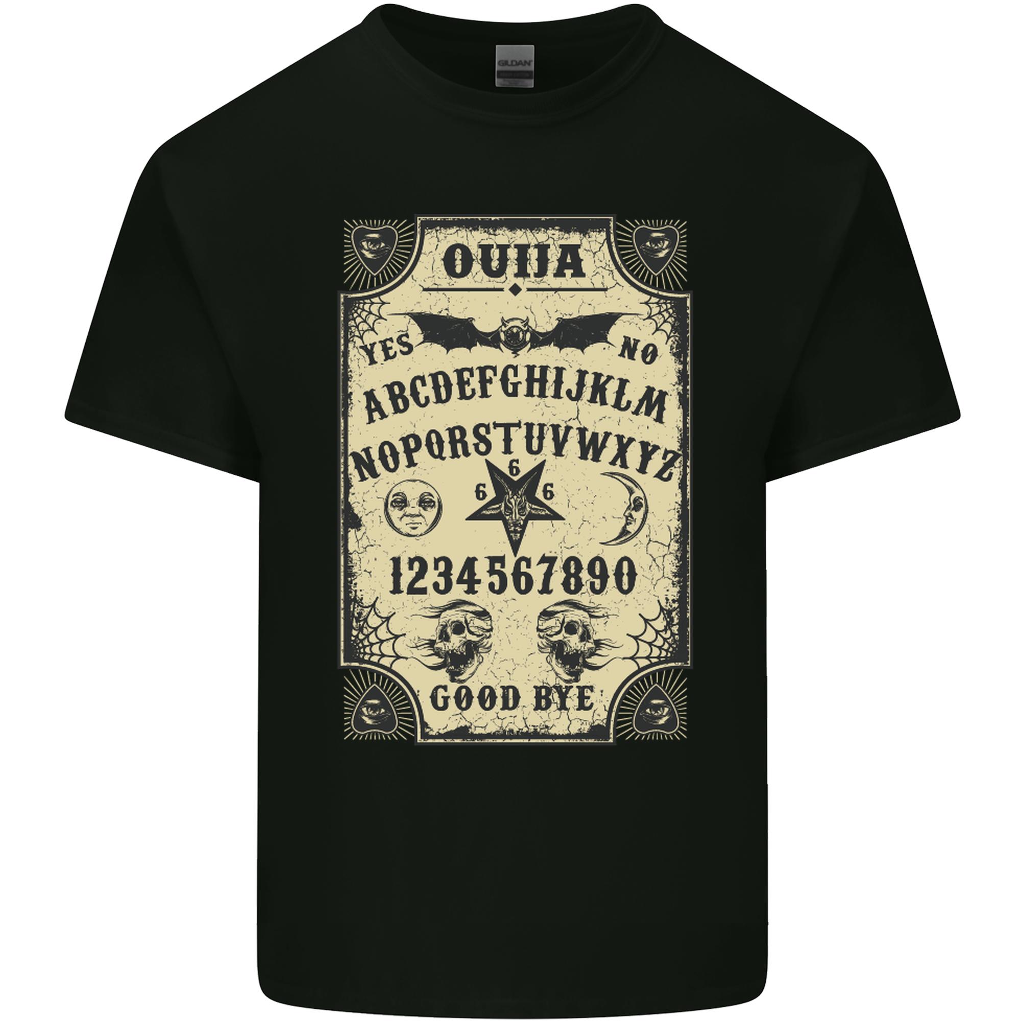 Ouija Board Voodoo Demons Spirits Halloween Unisexs Light Cotton TShirt S
