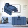 Silicone Coaster Sofa Cup Holder Tray Sofa Armrest Storage Box with Accessories Side Pocket for Remote Control and Beverage