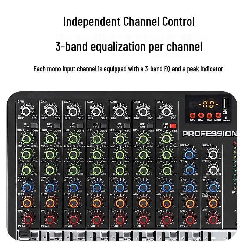 Ka You La KYL-4P Professional 4-Channel Mixer (CN Version)