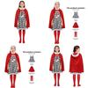 How The Grinch Stole Christmas Cindy Cosplay Costume For Girls With Soft Polyester Fabric For Holiday Performance