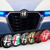 75mm Steering Wheel Badge Car Hood Front Emblem For Giulia Stelvio Giulietta 156 159 147 Mito Tonale Brera Disco Vola