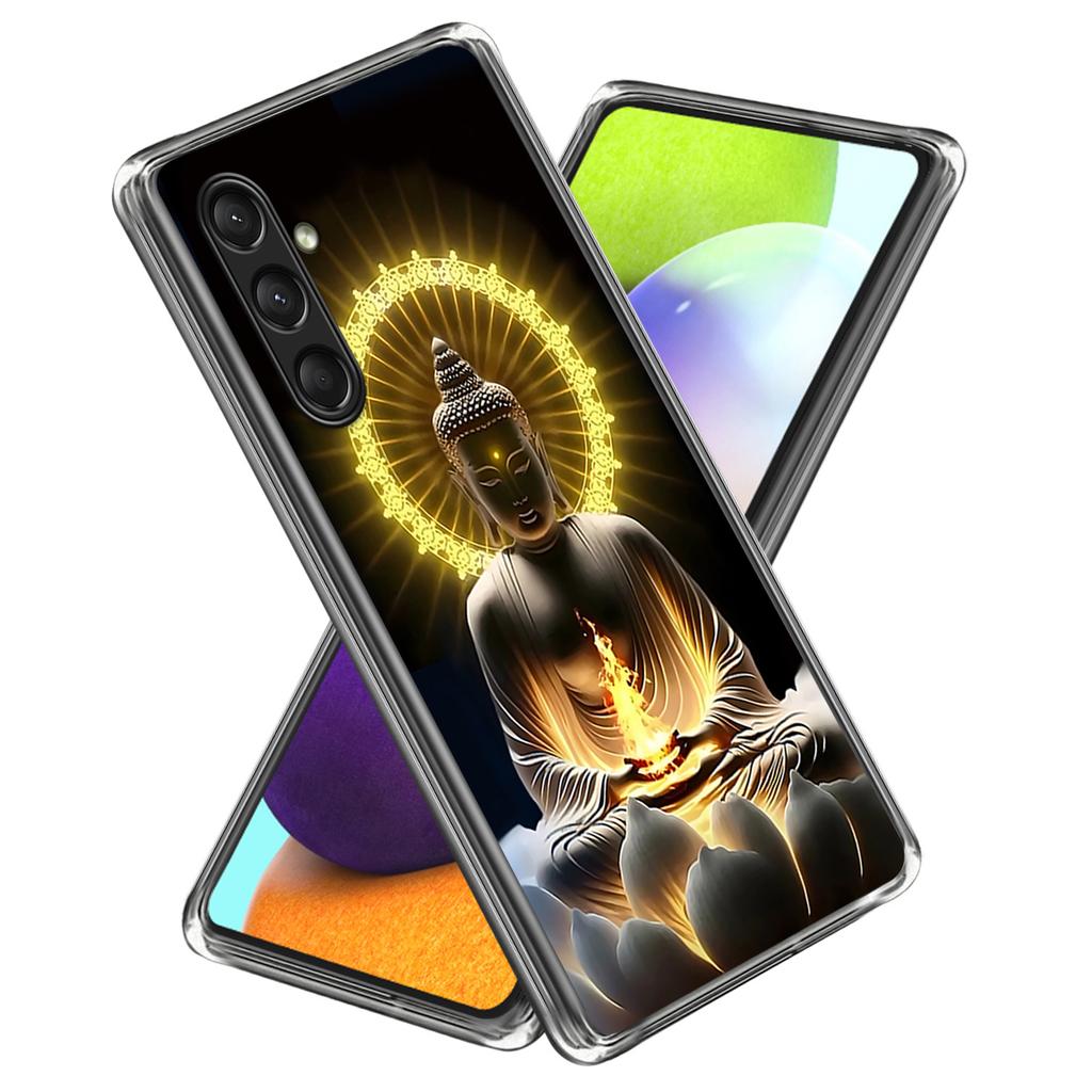 For Samsung Galaxy A16 5G/A16 4G Case Shock-Absorbent TPU Pattern Printed Phone Cover