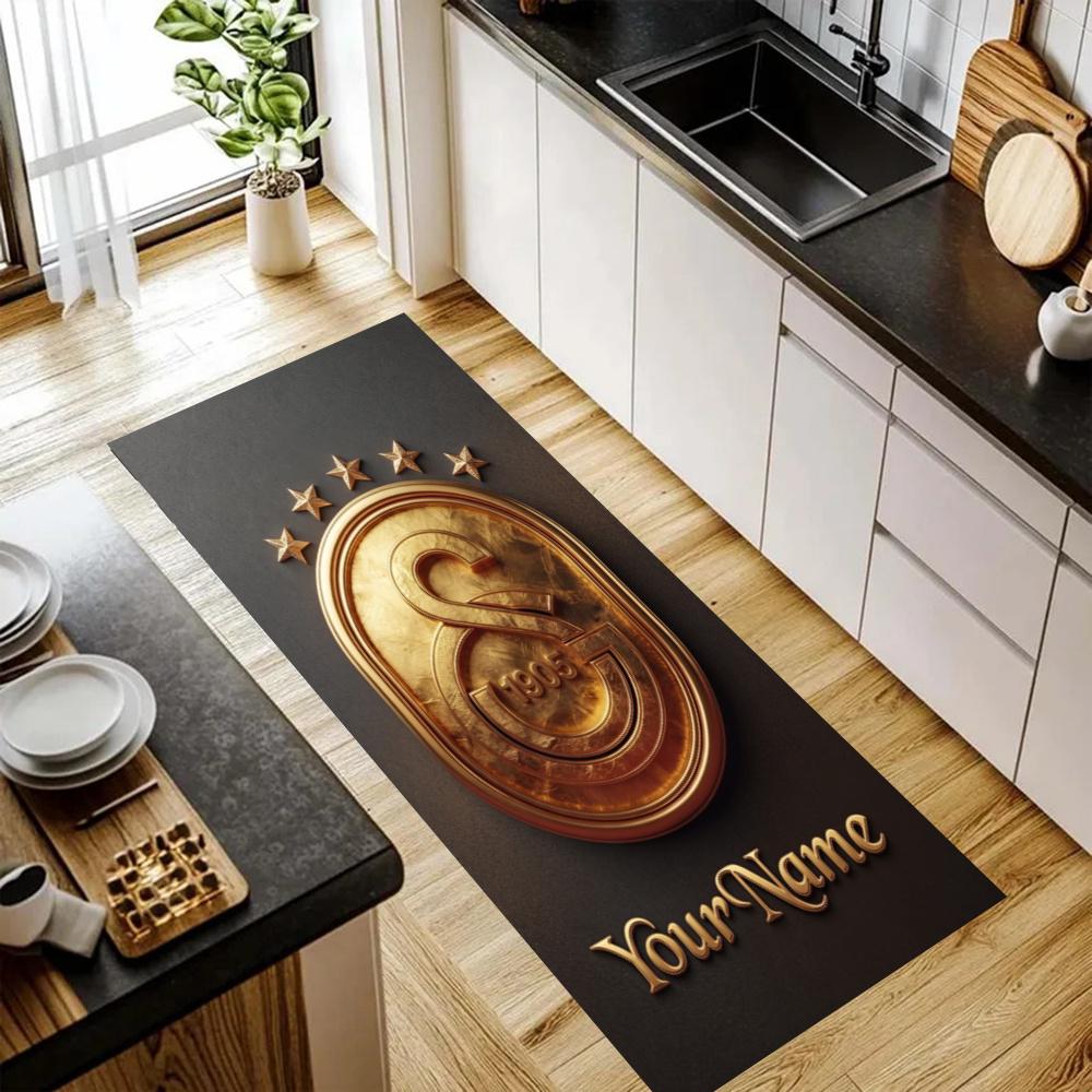 Galatasaray Customize Your Name Kitchen Rug Runner Rug Laundry Mat Hallway Entryway The Best Gift Choice