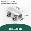 Punch-Free Child Safety Window Lock for Sliding Windows and Doors