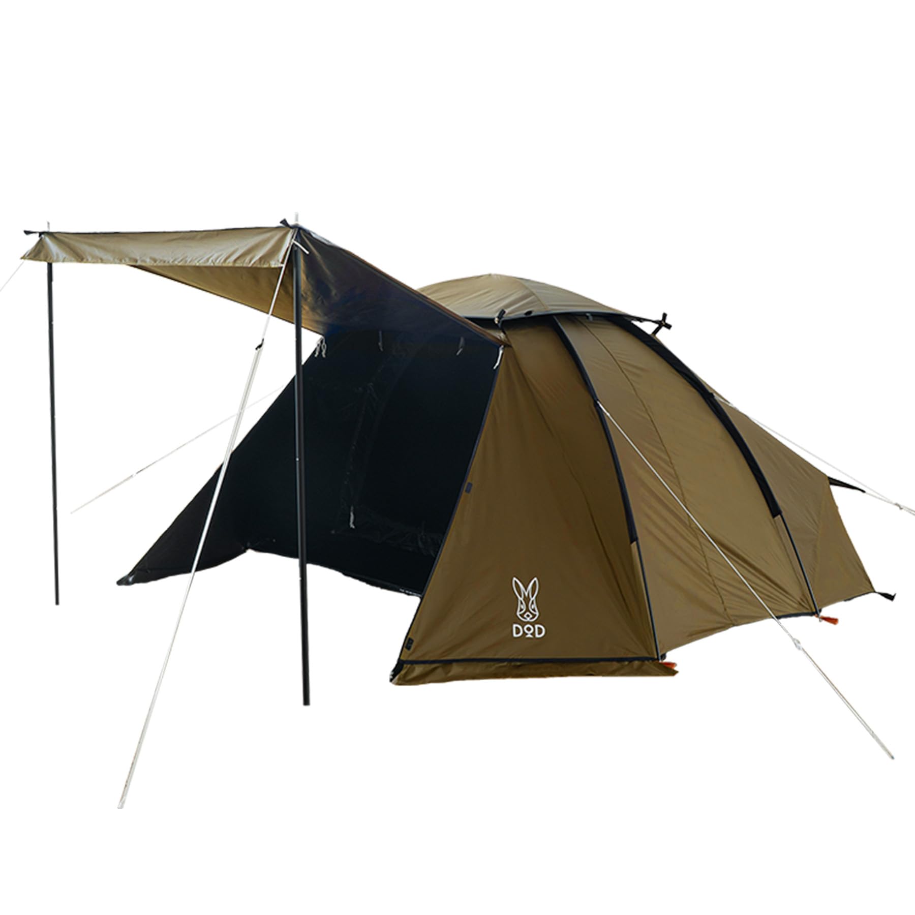 

DOD Mendako Blackout Tent, Lightweight, Comfortable, Solo, Tent, T1-176-BR