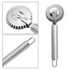 Stainless Steel Ravioli Roller Cutter Wheel for Precise Pastry Dough Sealing Crimping for Home Baker and Professional