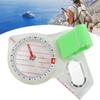 Orienteering Compass Clear Scale ABS Multifunction Thumb Compass With Luminous Point for Adventure C