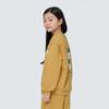Kids Graphic Sweatshirt Mustard (S24FKFHT80)