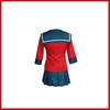 XQGame Harukawa Maki Cosplay Costume Japanese JK School Uniform Sailor Suit Red Tops Wig Adult Woman Sexy Carnival Party Set