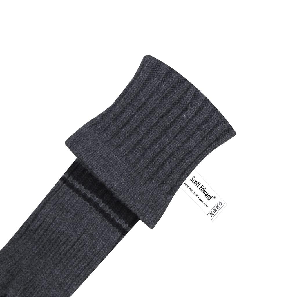 Golf Head Cover Knit Set 4-piece Set, Golf Club Driver