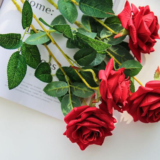 Artificial Flower Rose Potted Plant Stage Garden Wedding Home Party Decor Props Artificial Flower Rose Potted Plant Stage Garden Wedding Home Party Decor Props