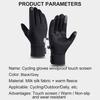 Winter Cycling Gloves Anti Slip Touchscreen Warm Padded Unisex for Outdoor Fitness Running Abrasion Resistant