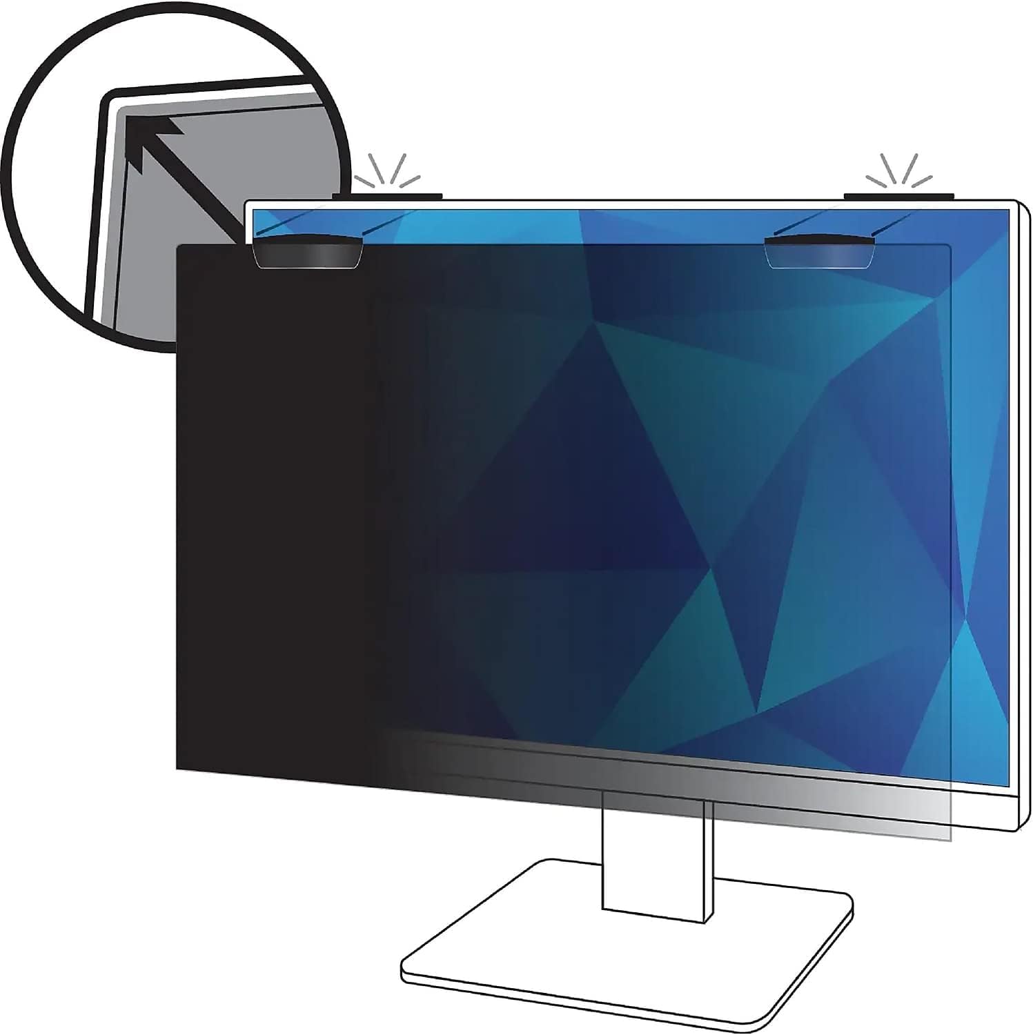

Magnetic Privacy Filter for PF240W9EM 3M™ COMPLY™ 24-inch Full-Screen Monitors, 169,