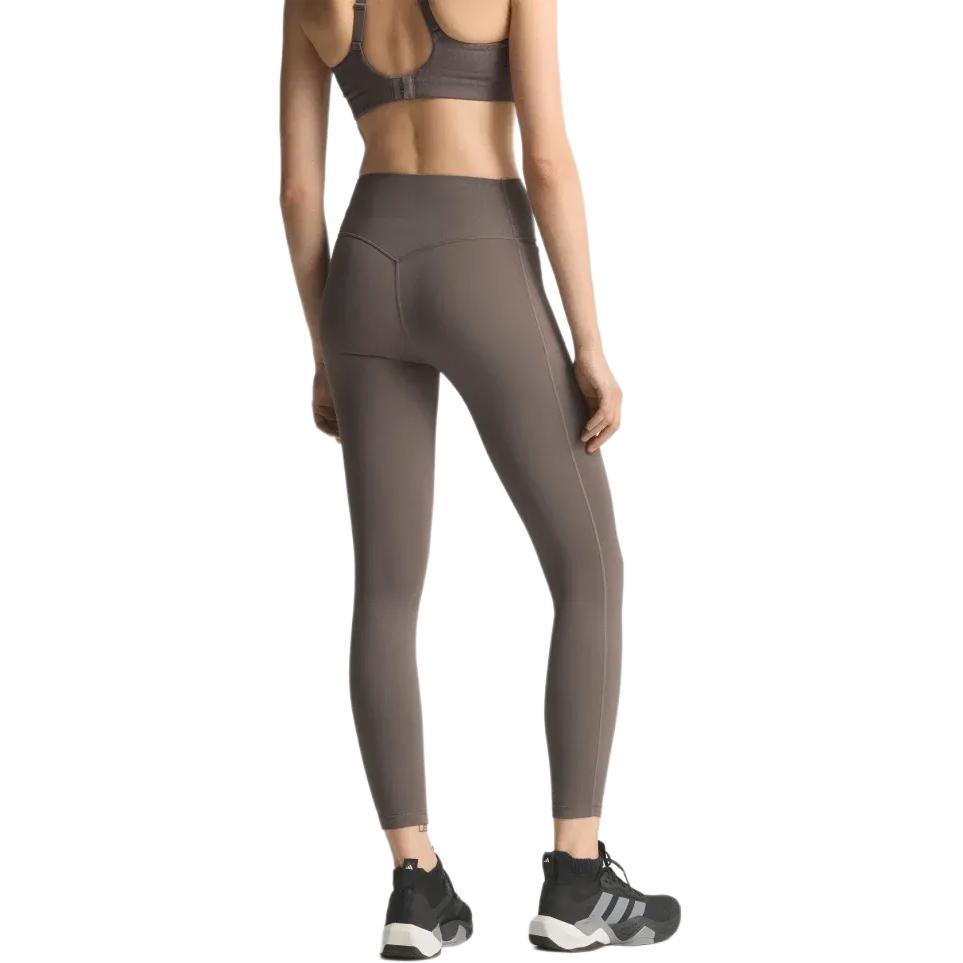 Adidas Optime Power Solid Color Slim Fit Leggings Women bottoms JZ1269