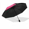 1pc Heart Flowers Pattern Automatic Umbrella Portable Home Essential Umbrella, Iron Umbrella Structure Suitable for All Seasons Yy251123117