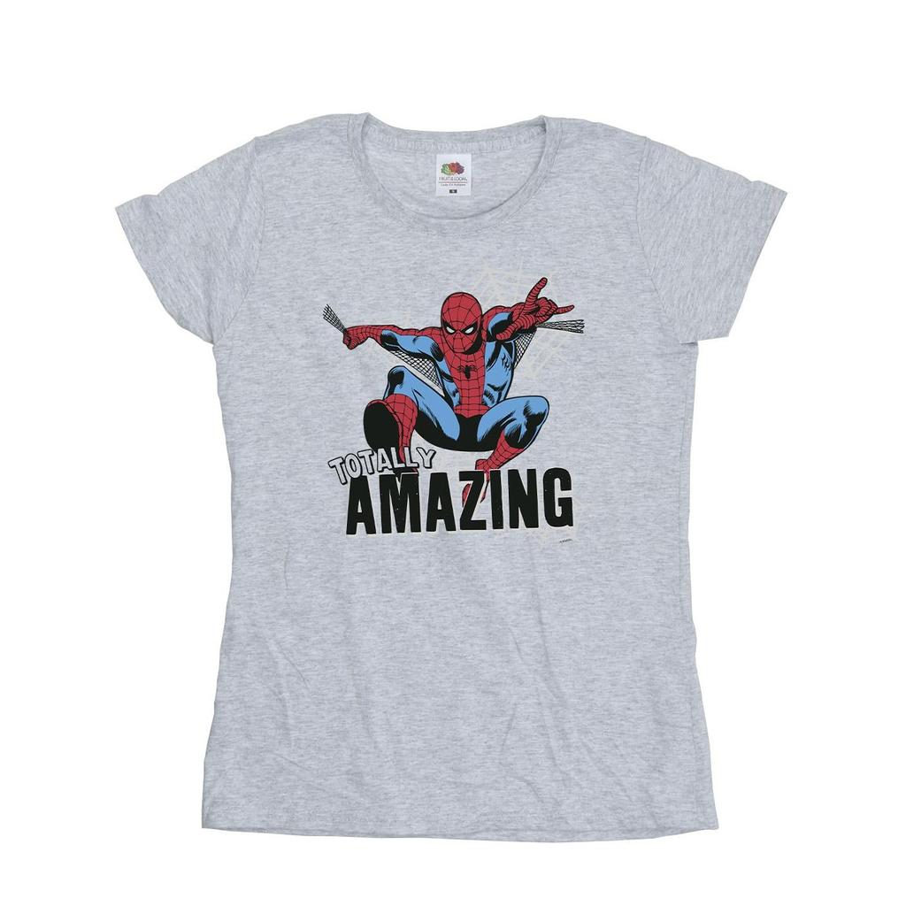 Marvel Womens/Ladies Spider-Man Amazing Cotton T-Shirt