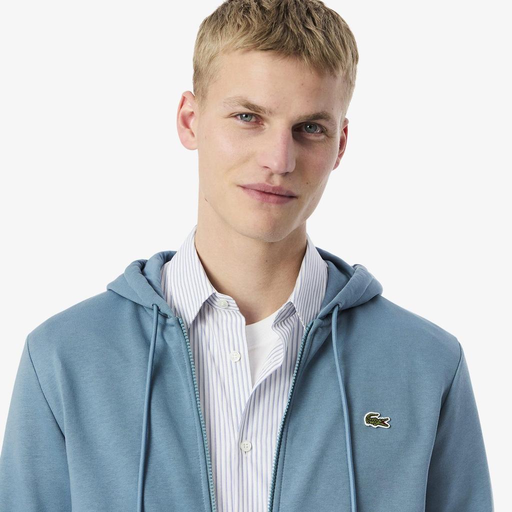 Lacoste Mens Fleece Full Zip Hoodie