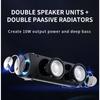 Popular RGB LED Lights Speaker EBS-045 BT 5.0 Portable Wireless Bluetooth Music Player Micrphone Built TF Card Support
