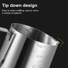 350/600/1000ML Stainless Steel Latte Art Cup Drip-Proof Candle Making Pitcher Milk Coffee Cappuccino Barista Steam Milk Jug Cup