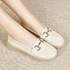 Genuine Leather Moccasins Sneakers Designer Shoes Women Non-Slip Slip-On Loafers Boat Walking Shoes Vulcanize Women Shoes Flats