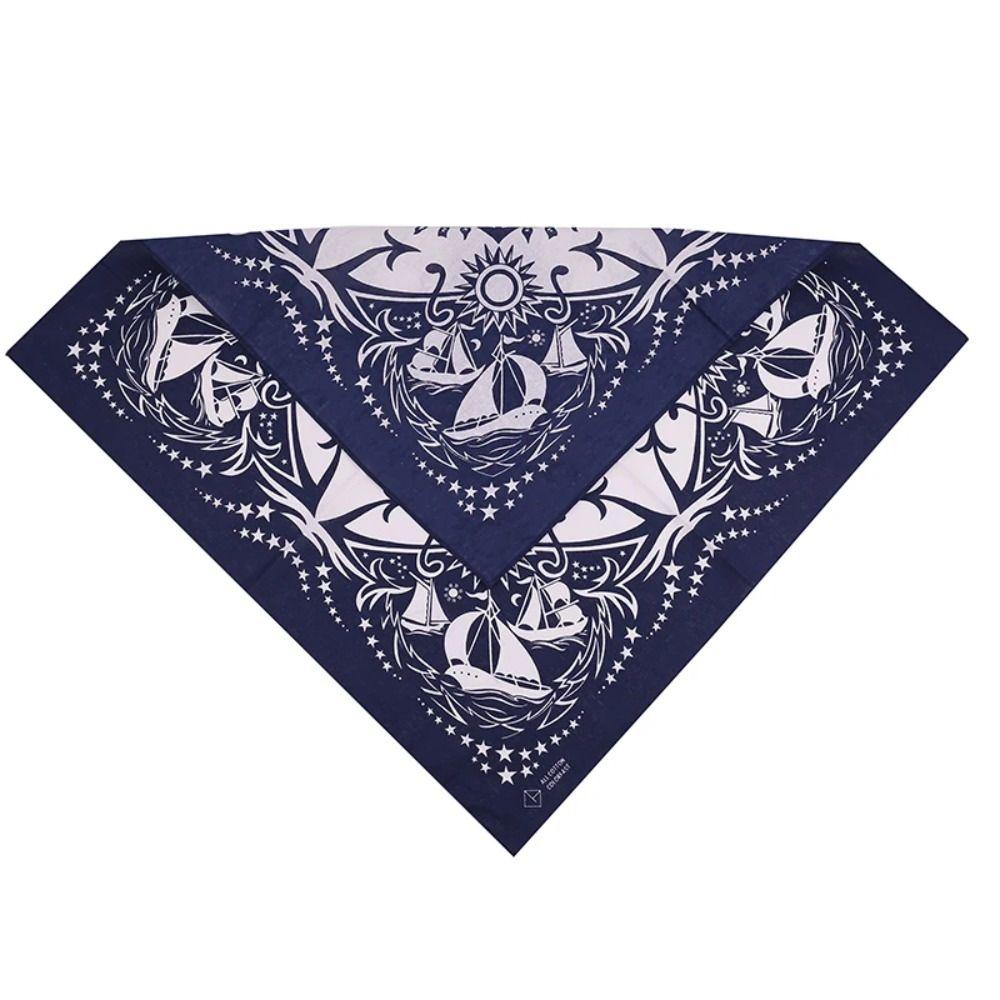 1Pcs Multi-purpose Square Bandana Multi-colored Hiphop Scarf New Headband Headscarf  for Men Women