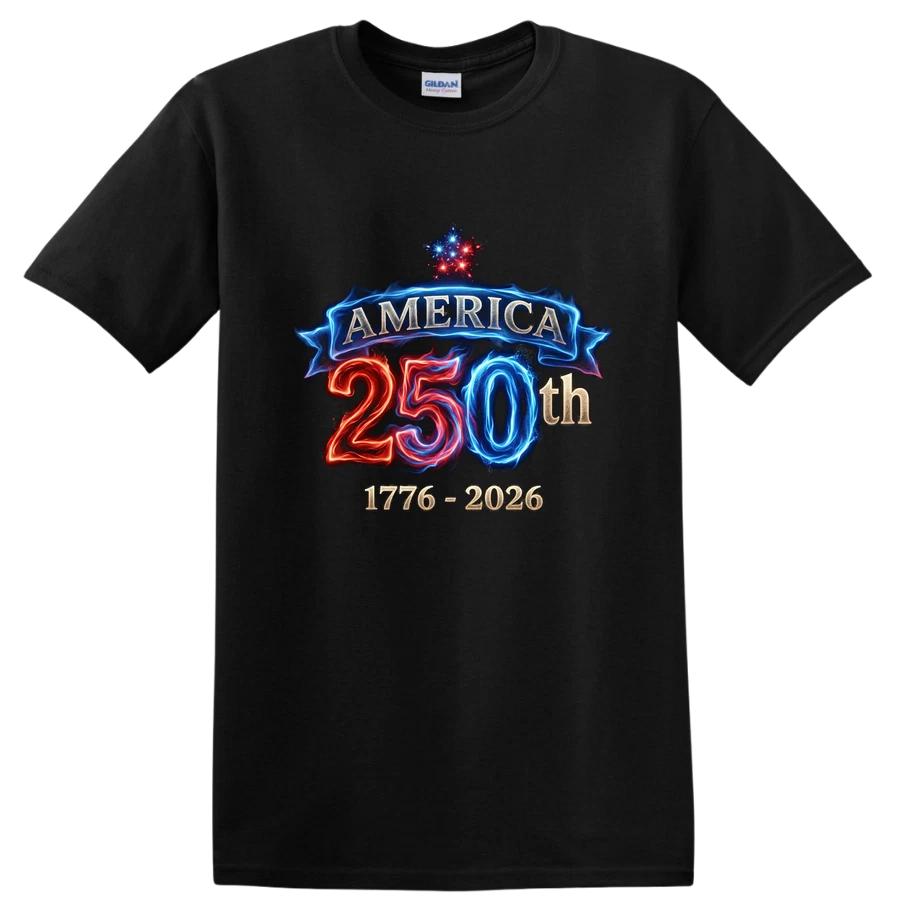 America 250th Anniversary T Shirt 1776-2026 Celebratory Tee Fourth of July L