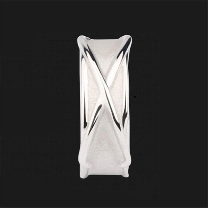 Anello da dito Anime Nero Son Goku Gokou Tempo Anello a croce argento di semplice eleganza