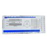 JU64 ECG Heart Rate Calculator Ruler Study Tools Durable ECG Calipers Electrocardiogram Divider for Nursing