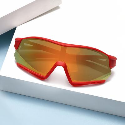 7324 Bunte Kinder-Fahrradsonnenbrille Outdoor-Schutzbrille Jungen Mode Hübsche Mädchen Brillen Sonnenbrillen