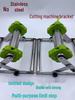 Adjustable 201 Stainless Steel Roller Support Frame for Cutting Machines