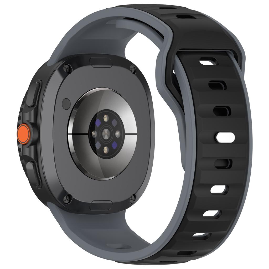 Sport Strap for Samsung Galaxy Watch 8/8 Classic Two-tone Elastic Silicone Band for Galaxy Watch8 40 44mm Smartwatch Accessories