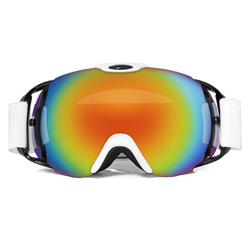 Mushen Double-Layer Anti-Fog Spherical Ski Goggles