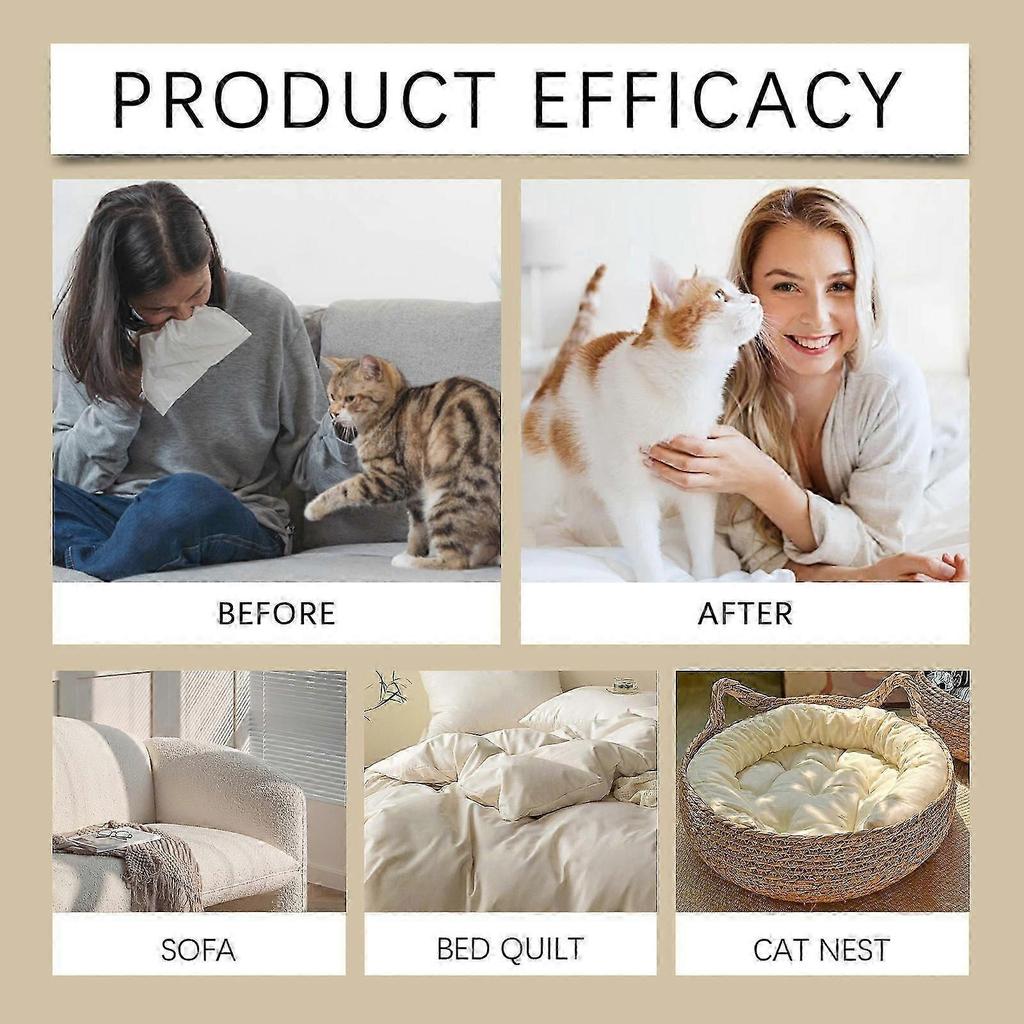 Coconut Pet Deodorizing Spray - Fresh Indoor Odor Eliminator for Cats & Dogs, 100ml