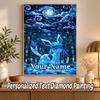 Glaceon Custom Name Diamond Painting Personalized 5D Full Drill DIY Diamond Art Home Decor