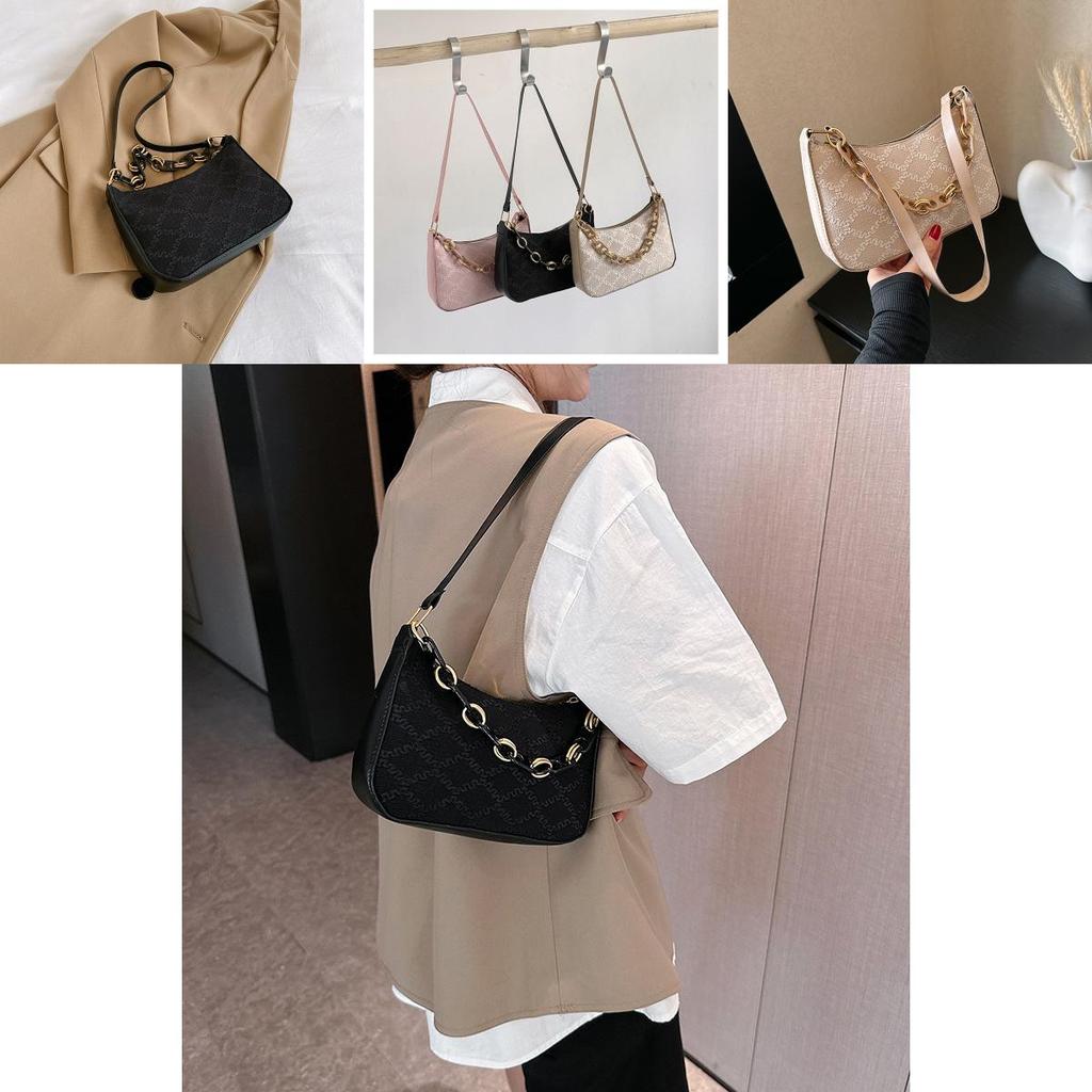 2023 New Summer Fashion Handbag Women Shoulder Bag Street Style Pu Material