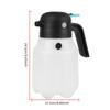 1.8L High Pressure Sprayer 2000mAh Electric Spray Bottle Multifunctional Air Pump Nebulizer For Car Washing And Irrigation