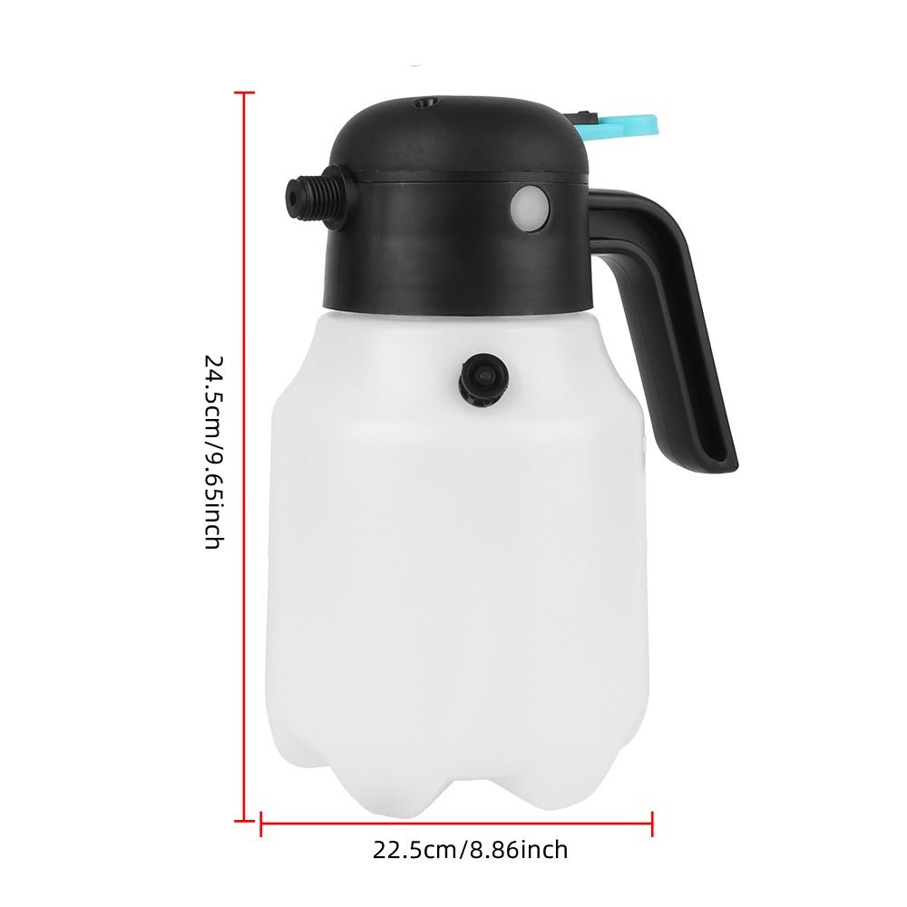 1.8L High Pressure Sprayer 2000mAh Electric Spray Bottle Multifunctional Air Pump Nebulizer For Car Washing And Irrigation