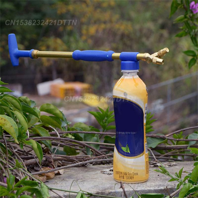 Spray Gun Air Pump Adjustable Water Dispenser Agricultural Garden Watering Tools Sprayer Double-headed Universal High-pressure