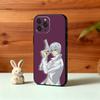 Anime V-Vampire K-Knight Phone Case For iPhone17,16,15,14,13,12Plus,Pro Max,XS,5G Soft Silicone Black Cover