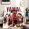 Lamine Yamal (5) Blanket Suitable For All Seasons And Perfect For Naps Features Vibrant Colors An Ideal Gift For Family And Friends