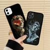 Interesting Statue D-DavidS Phone Case For IPhone 16 Pro Max 15 14 Plus 14 13 12 11 17 PC+TPU Cases Back Cover