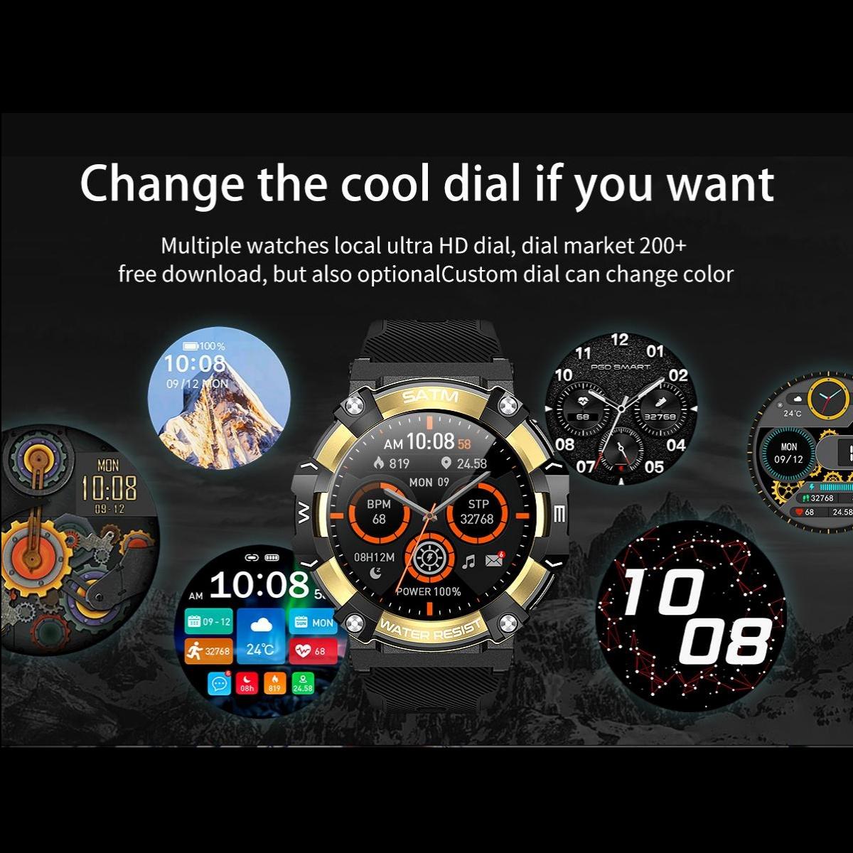 Rainbuvvy PG666 водонепроницаемые смарт-часы 1 — фото 22