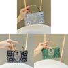 Elegante Borsa a Mano da Sera con Strass Decorati Piccola Borsa da Festa da Mano per Eventi Matrimoniali