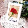 Red Flower Metal Cut Dies Stencils for Scrapbooking Stamp/Photo Album Decorative Embossing DIY Paper Cards