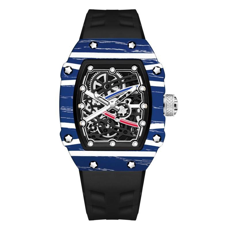 Ultra-thin barrel-shaped men's watch watch watch quartz watch fashion personalized men's watch